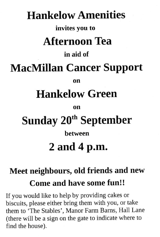 MacMillan afternoonTea flyer 2026